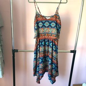 Luscious scarf dress